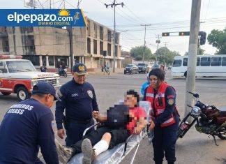 Nueva tragedia vial en la COL: Colisión de motocicletas deja un lesionado en la Avenida Intercomunal Nueva tragedia vial en la COL