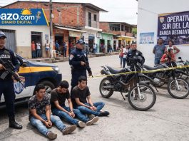 Operativo relámpago en el Sur del Lago