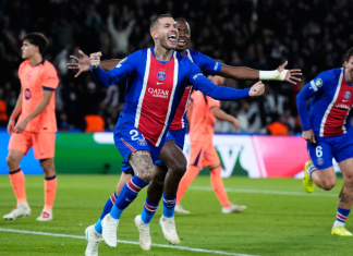 ¡Qué molleja de partido!: PSG le dio una pela al Barcelona y se afianzó en la cima de la Champions