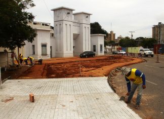 Nueva plazoleta del Estadio «Alejandro Borges» empieza a tomar forma con un diseño moderno