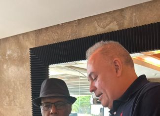 ¡Ramón Orlando llegó con el sabor del merengue a Maracaibo!