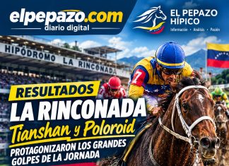 Resultados La Rinconada domingo 4 de octubre de 2026: Tianshan y Poloroid protagonizaron los grandes golpes de la jornada Resultados Hípicos en La Rinconada