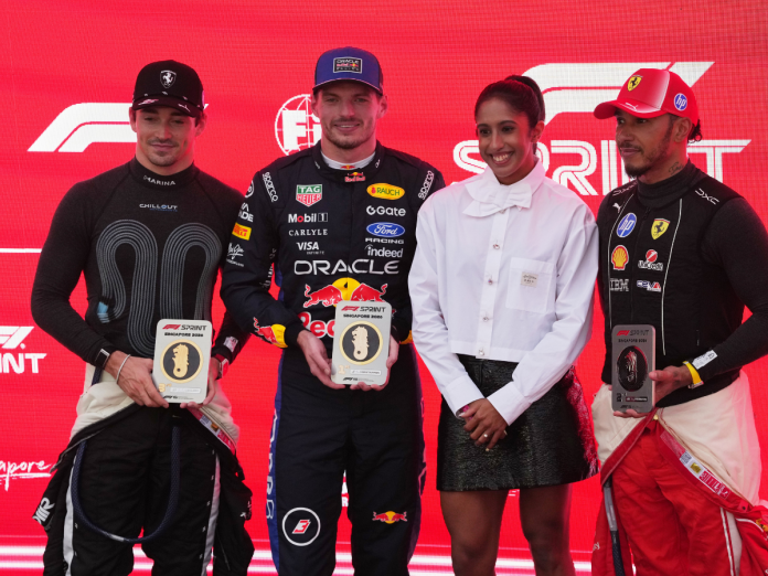 Max Verstappen se reencontró con el triunfo en el Sprint del GP de Singapur